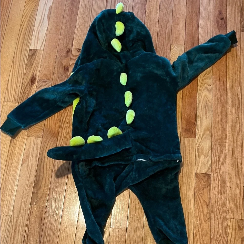 Green Dinosaur Onesie Costume